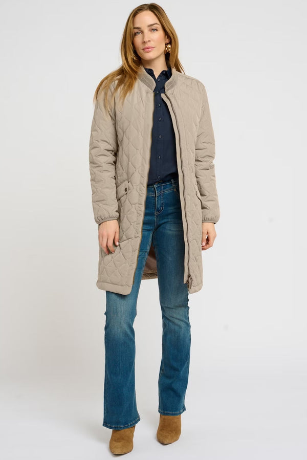 Cream ArwenCR tikkitakki, vaalea beige