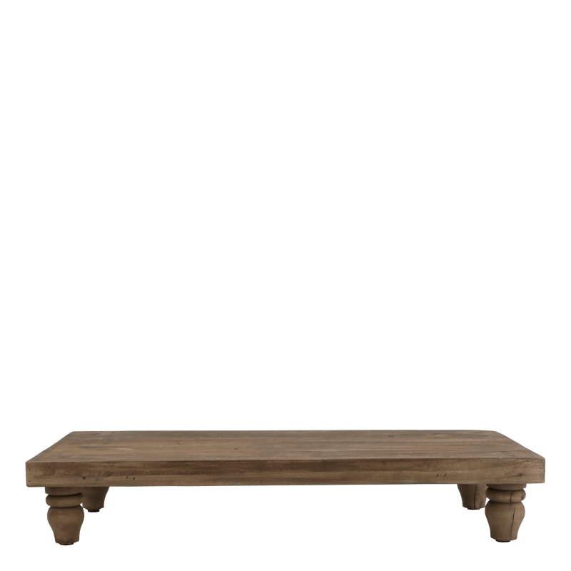 Chic Antique Grimaud puinen taso pöydälle 15*74*35cm, ruskea