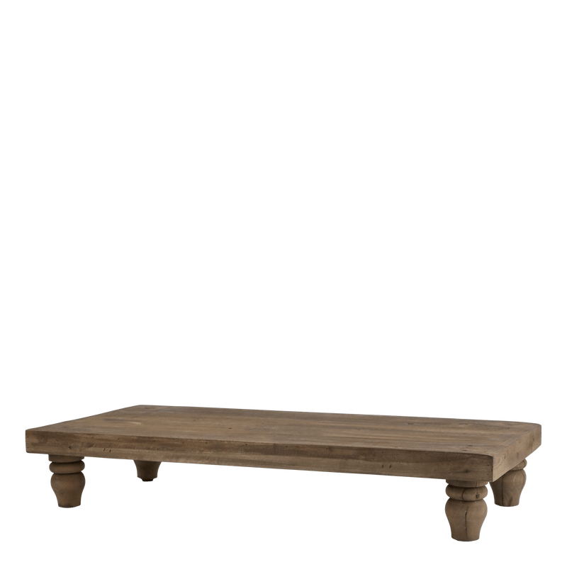 Chic Antique Grimaud puinen taso pöydälle 15*74*35cm, ruskea