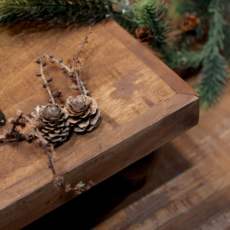 Chic Antique Grimaud puinen taso pöydälle 15*74*35cm, ruskea