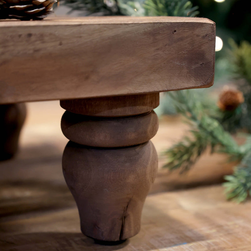 Chic Antique Grimaud puinen taso pöydälle 15*74*35cm, ruskea