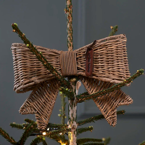 Rivièra Maison Rustic Rattan Jacky Bow Tree Topper