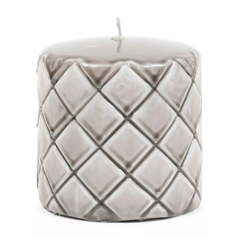 Rivièra Maison Pillar Candle Padded flax 9,5*10cm