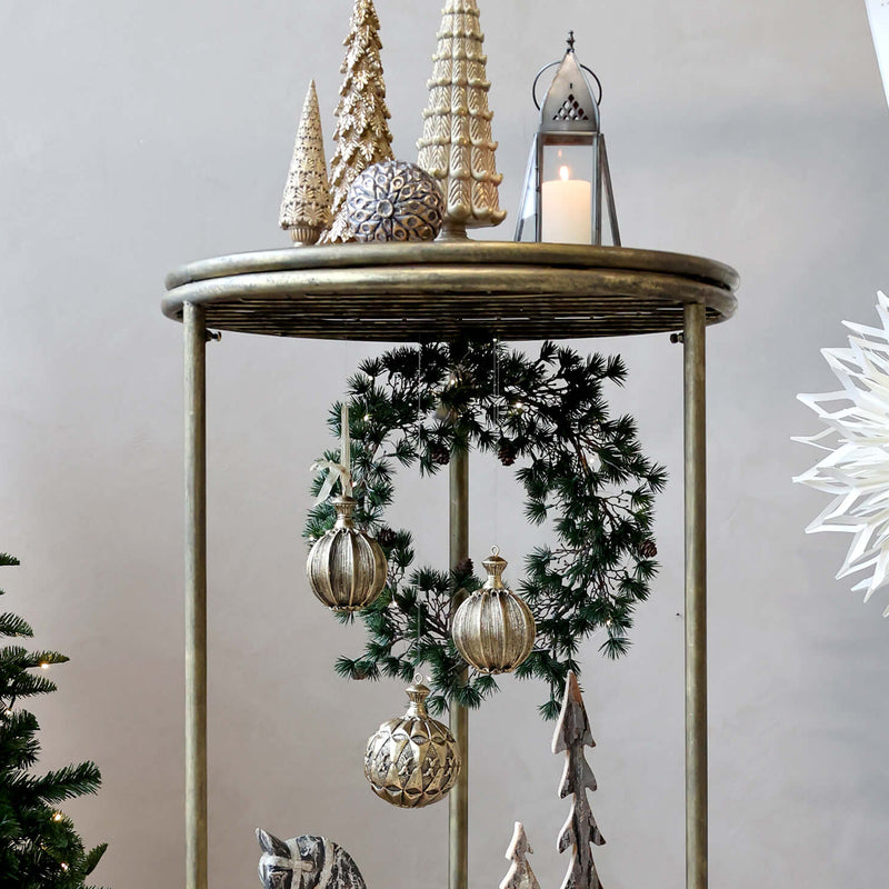 Chic Antiquen joulukuusi koriste 20*6cm, messinki