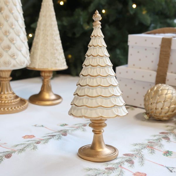 Chic Antique joulukoriste 23,5*10*7cm, kerma/kulta