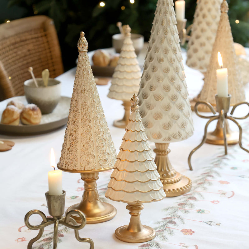 Chic Antique joulukoriste 23,5*10*7cm, kerma/kulta