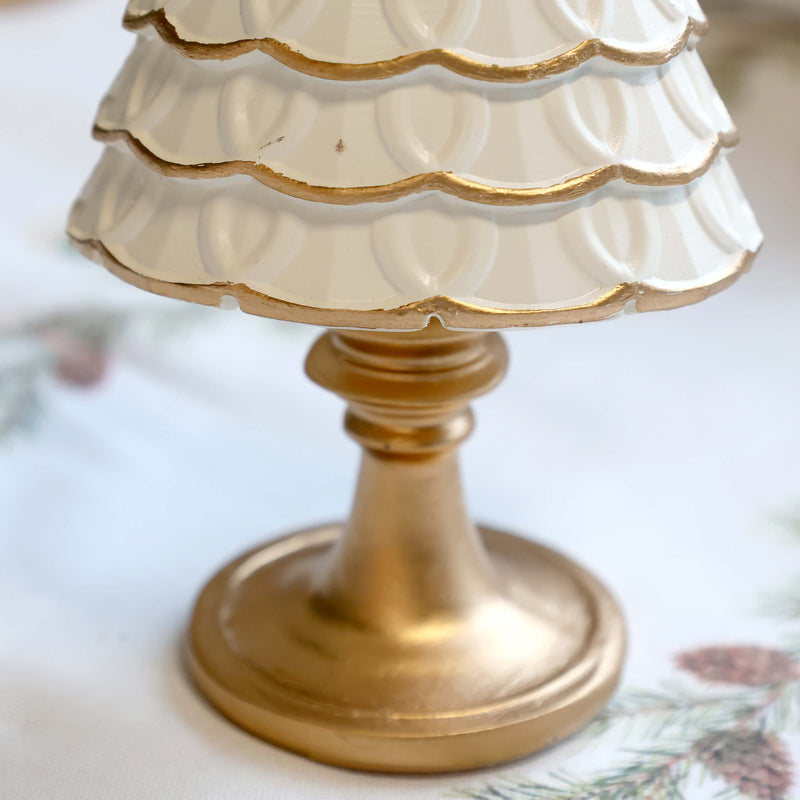 Chic Antique joulukoriste 23,5*10*7cm, kerma/kulta