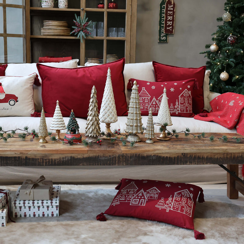 Chic Antique joulukoriste 23,5*10*7cm, kerma/kulta