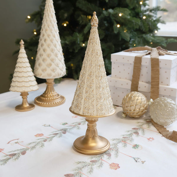 Chic Antique joulukoriste 32*11*10cm, kerma/kulta
