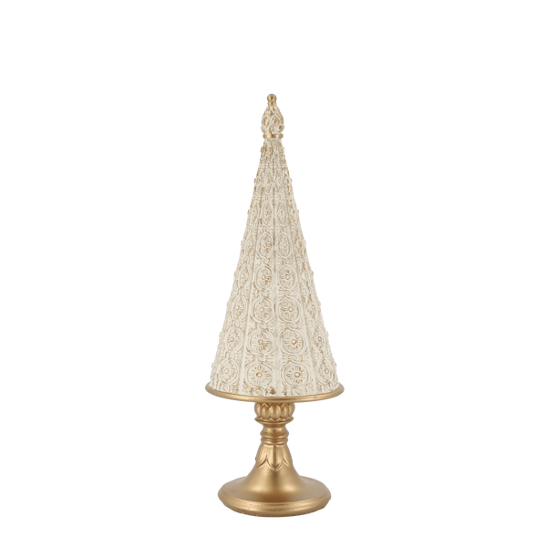 Chic Antique joulukoriste 32*11*10cm, kerma/kulta