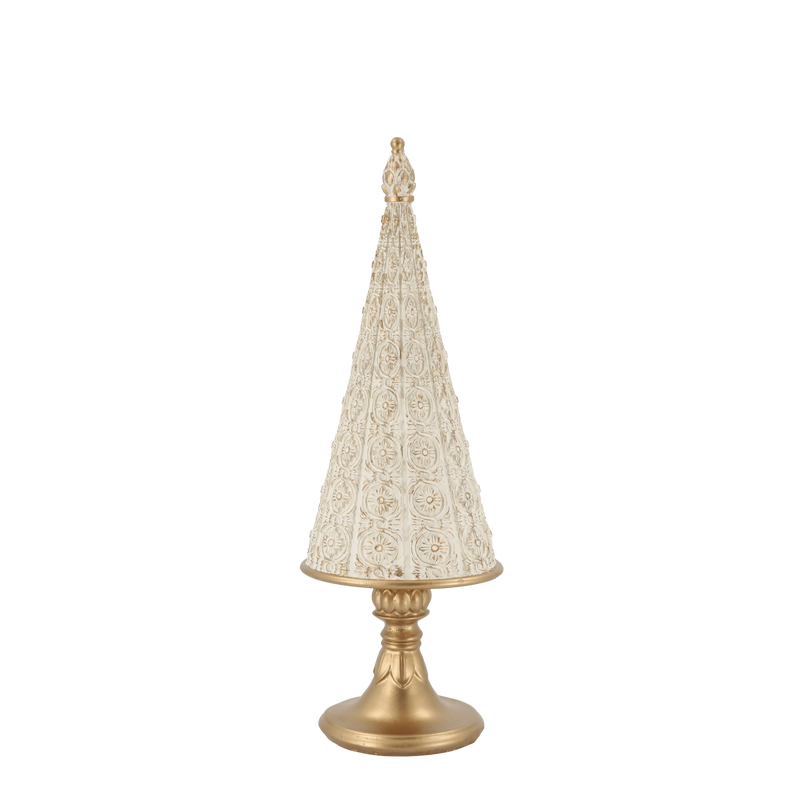 Chic Antique joulukoriste 32*11*10cm, kerma/kulta