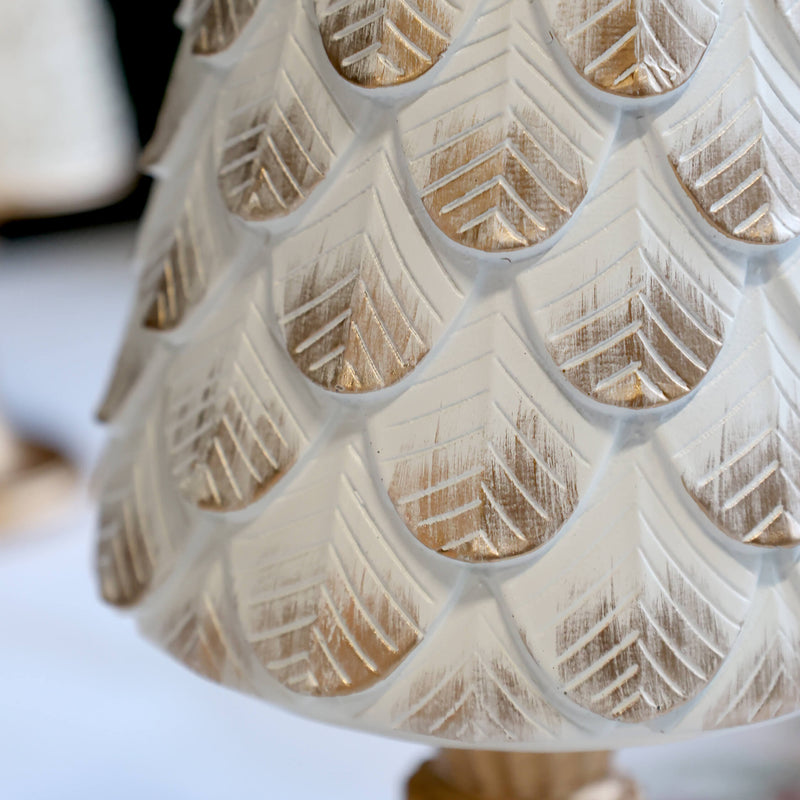 Chic Antique joulukoriste 42*12*12cm, kerma/kulta