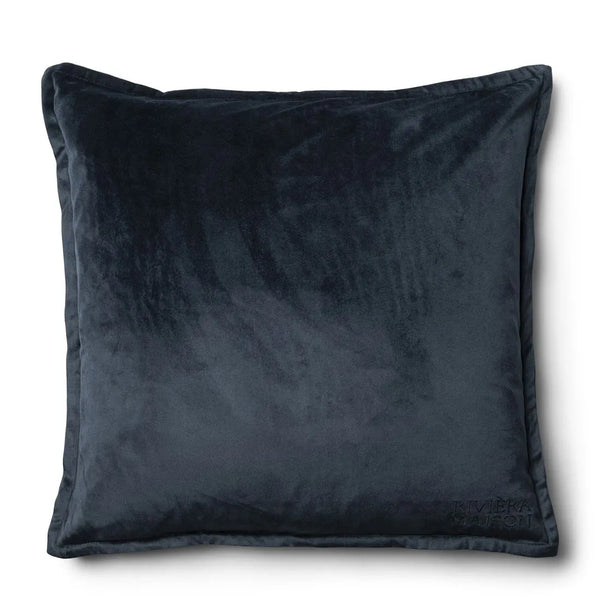 Rivièra Maison Velvet Pillow Cover blue 50*50cm