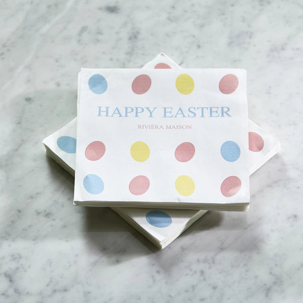 Rivièra Maison Happy Easter Egg Paper Napkin