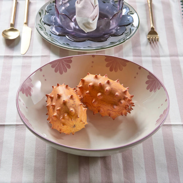 Rivièra Maison Menton Salad Bowl pink ø30,5cm
