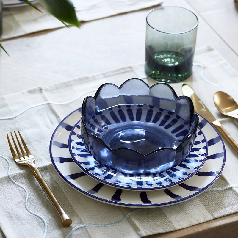 Rivièra Maison Menton Breakfast Plate blue ø21cm