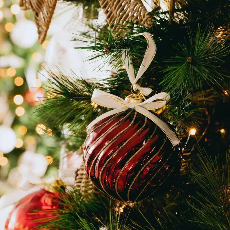 Rivièra Maison Jolly Christmas Ornament red ø10cm