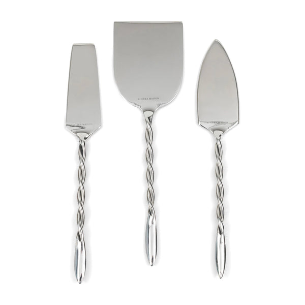 Rivièra Maison Twisted Cheese Knives 3kpl