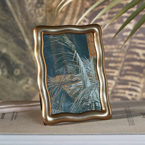 Rivièra Maison Wavy Photo Frame 22,5*17cm (kuva 13*18cm)