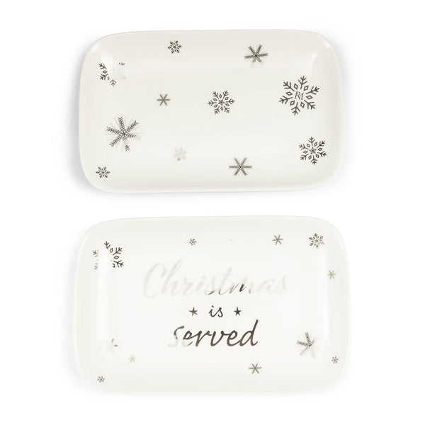 Rivièra Maison Christmas Is Served Amuse Plate 2kpl