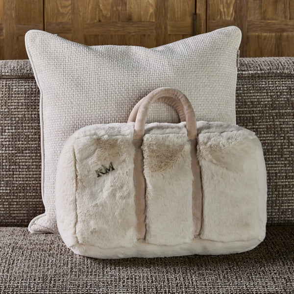 Rivièra Maison Handbag Faux Fur Box Pillow