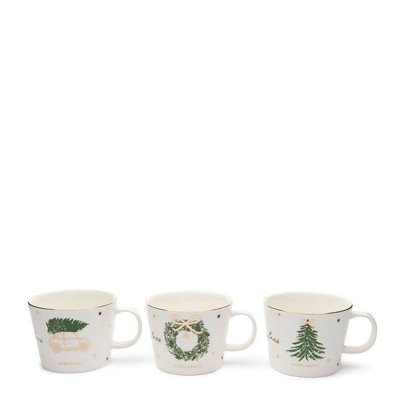 Rivièra Maison Joyful Christmas Mug Set of 3