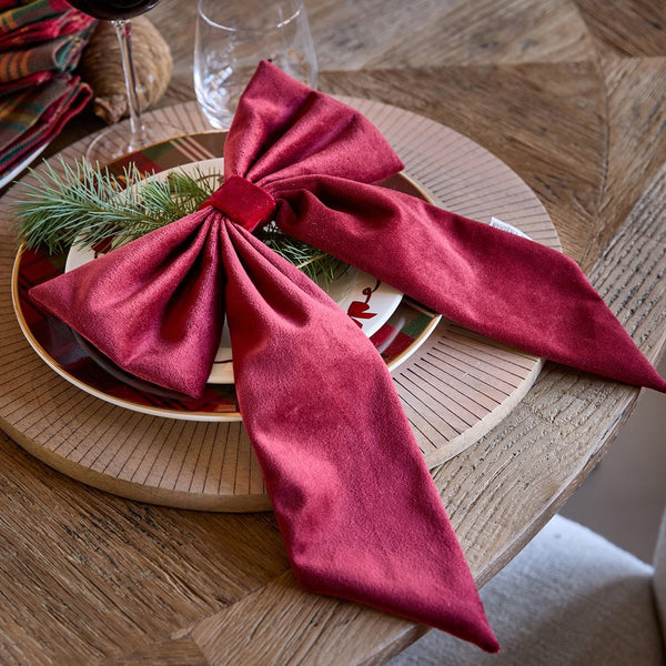Rivièra Maison Velvet Bow Christmas Tree Decoration S