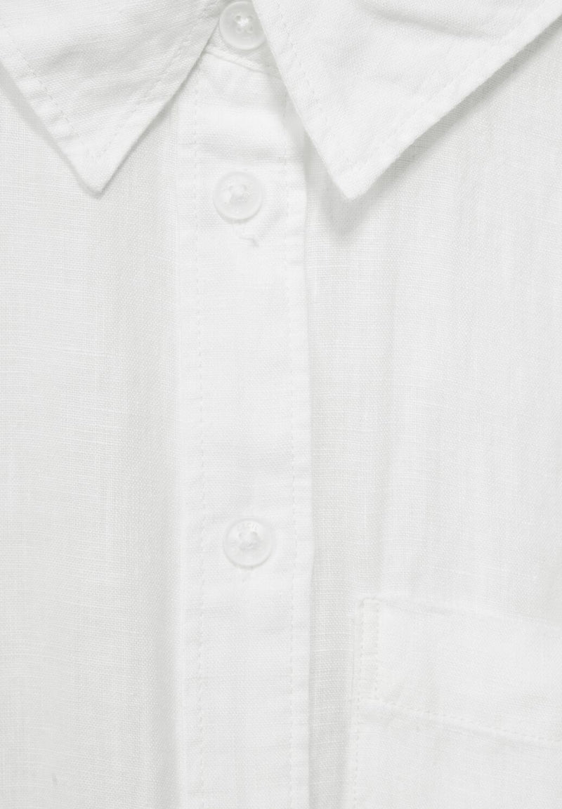Cecil paitapusero pellavaa, valkoinen