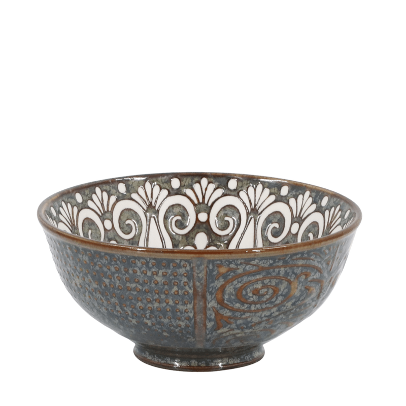 Chic Antique Arés kulho 5,5*12cm, ruskea/sinivihreä