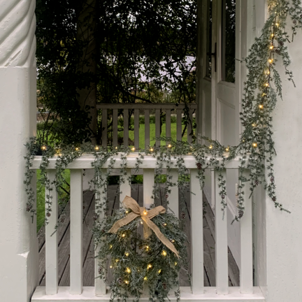 Star Trading Barr köynnös led-valoilla 170cm, vihreä