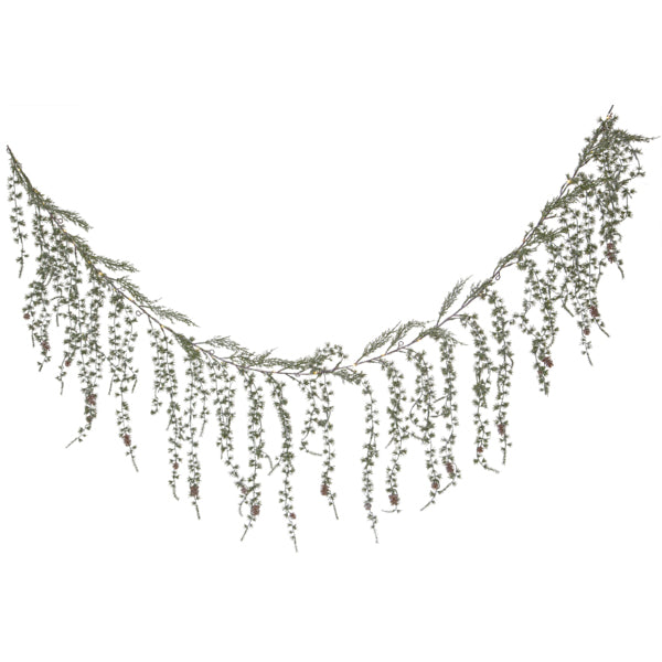 Star Trading Barr köynnös led-valoilla 170cm, vihreä