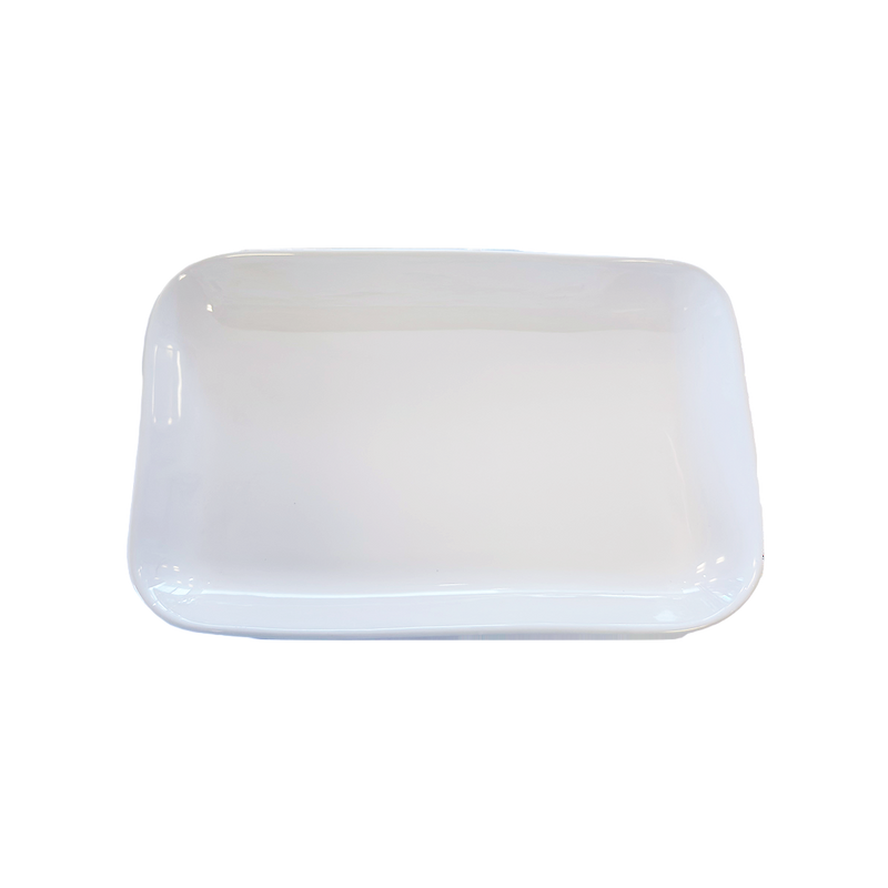 Bruka Design Capri Fat voileipälautanen 22*14cm, valkoinen