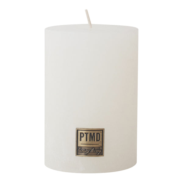 PTMD Rustic Vintage kynttilä 10*7cm, valkoinen