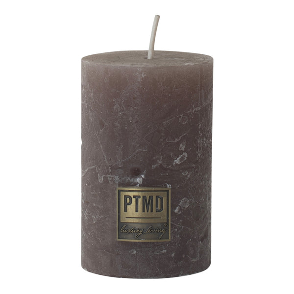 PTMD Rustic Vintage kynttilä 8*5cm, ruskea