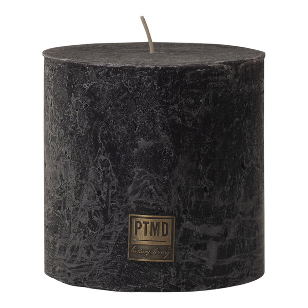 PTMD Rustic Vintage kynttilä 10*10cm, musta