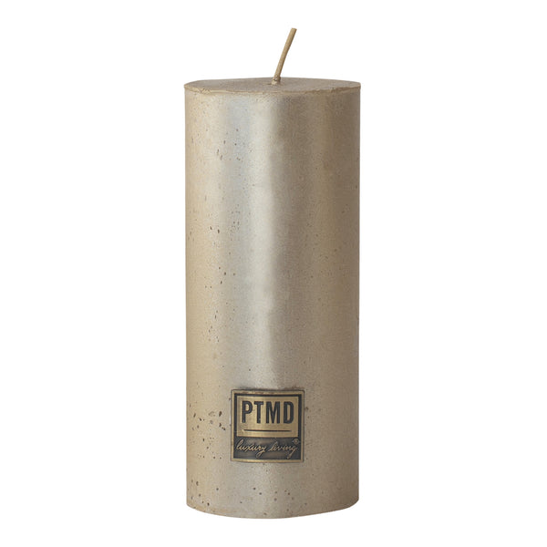 PTMD Rustic Vintage kynttilä 12*5cm, kulta