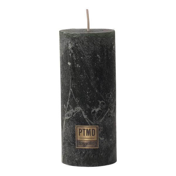 PTMD Rustic Vintage kynttilä 12*5cm, tummanvihreä