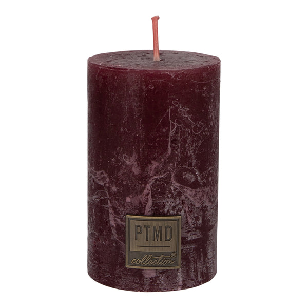 PTMD Rustic Vintage kynttilä 8*5cm, punainen