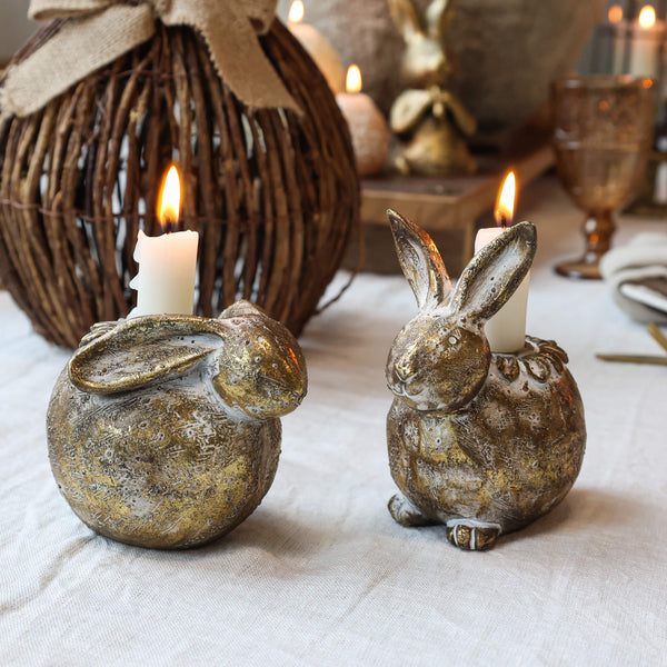Chic Antique pupukynttilänjalka 9,5*11*8,5cm, antiikki messinki