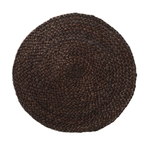Bruka Design pöytätabletti hamppua ø38cm, java