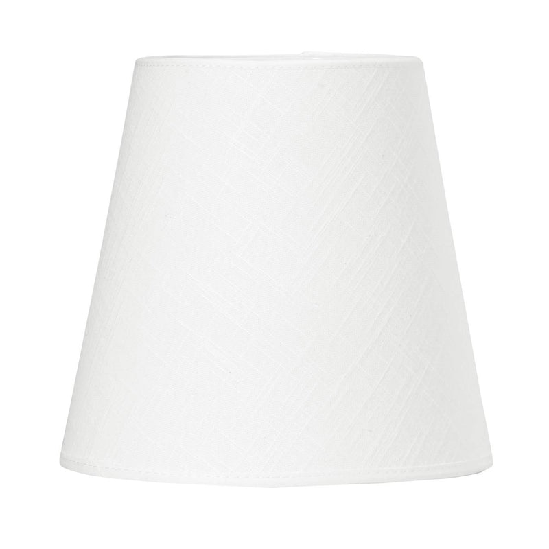 PR Home Cia Classico varjostin puuvillaa 20cm, valkoinen