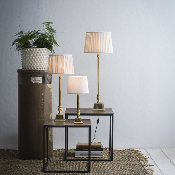 PR Home Linné lampunjalka 36cm, kulta