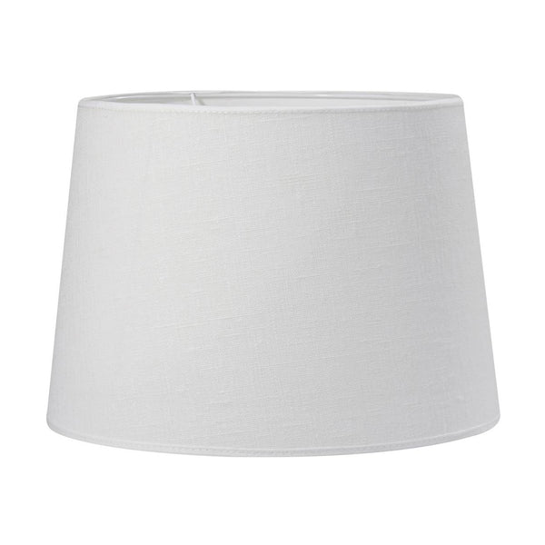 PR Home Sofia Classic Franza lampunvarjostin puuvillaa 20cm, valkoinen