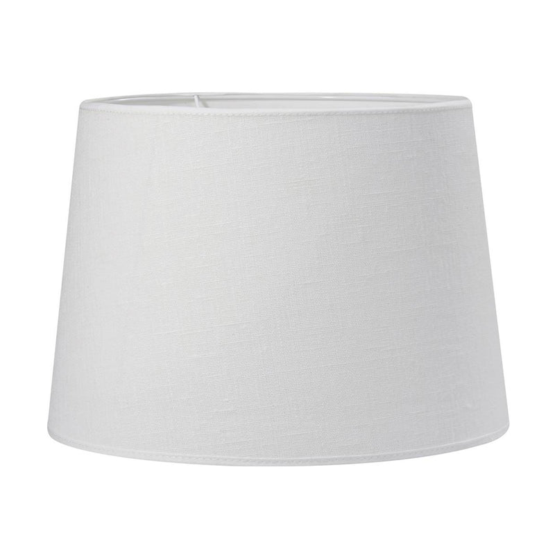 PR Home Sofia Classic Franza lampunvarjostin puuvillaa 20cm, valkoinen