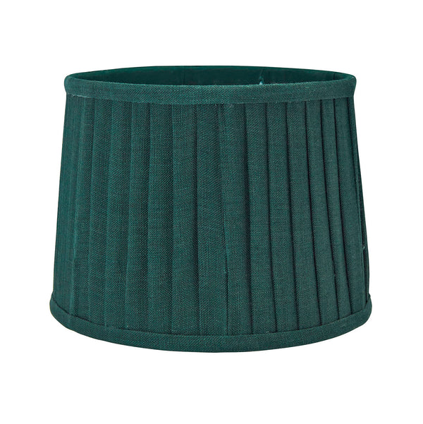 PR Home Sofia Plissé varjostin pellavaa 20cm, metsänvihreä