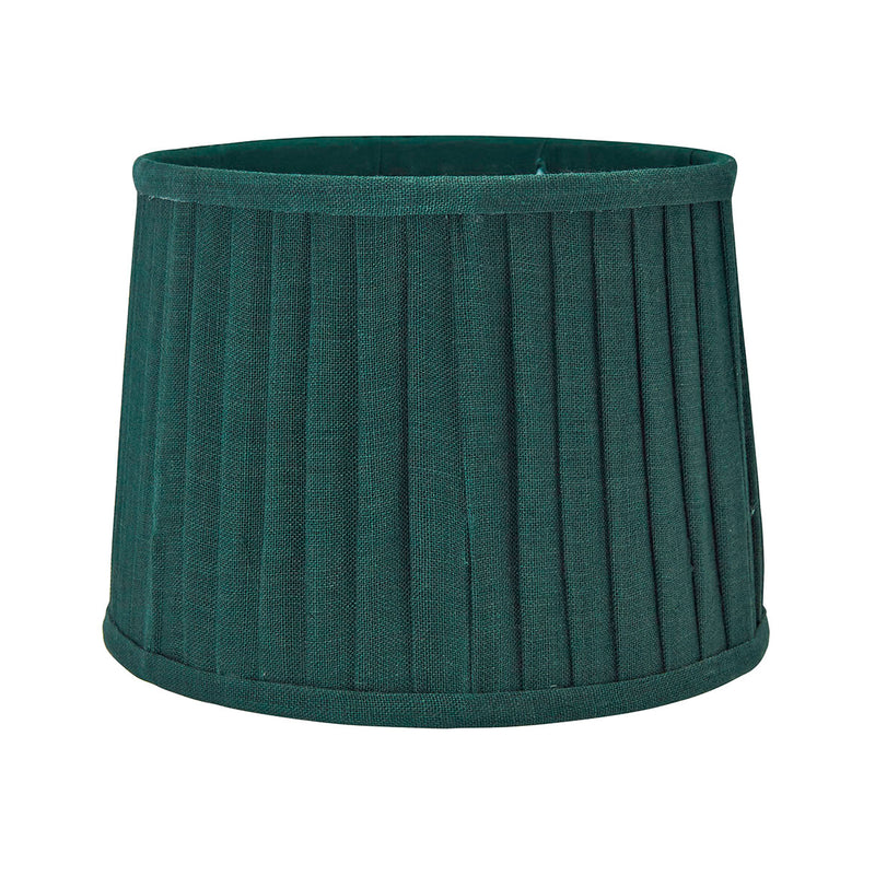 PR Home Sofia Plissé varjostin pellavaa 20cm, metsänvihreä
