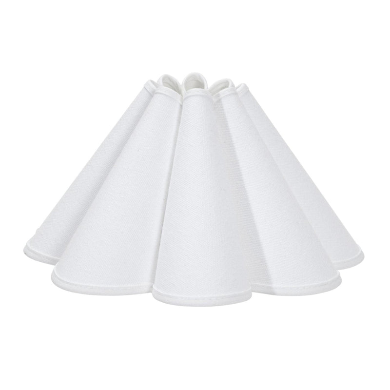 PR Home Empire Franza varjostin puuvillaa 26cm, valkoinen