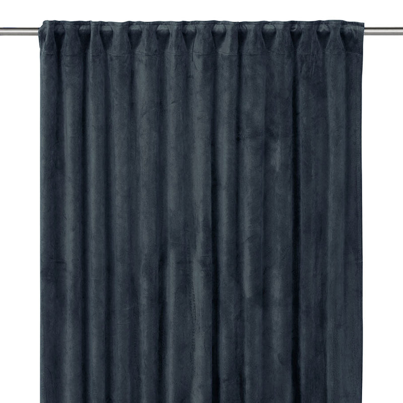 Svanefors Estelle samettiverhot monitoiminauhalla 2kpl 135*280cm, tummansininen