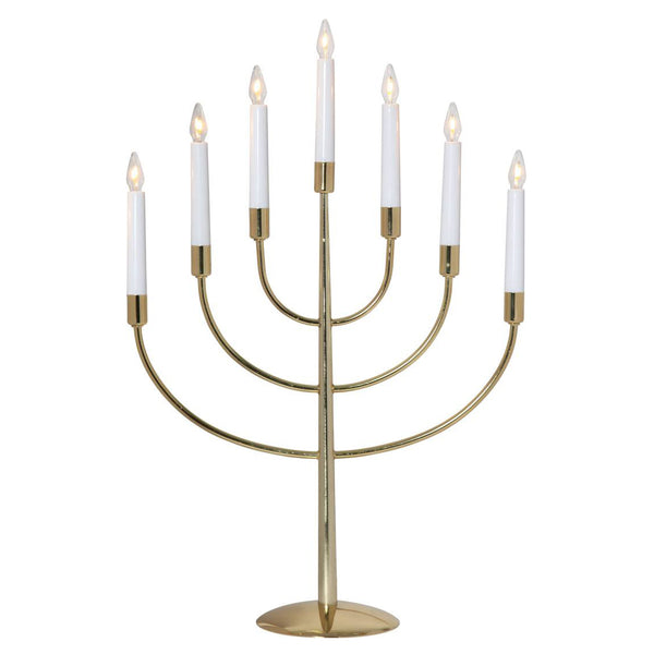 Star Trading Titus kynttelikkö 7-haarainen 59*38*14cm, messinki