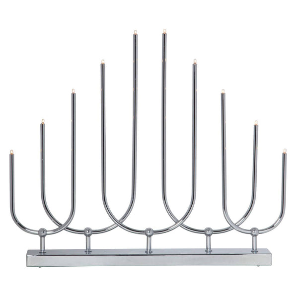 Star Trading Novum kynttelikkö 10-haarainen 39*46*6cm, kromi